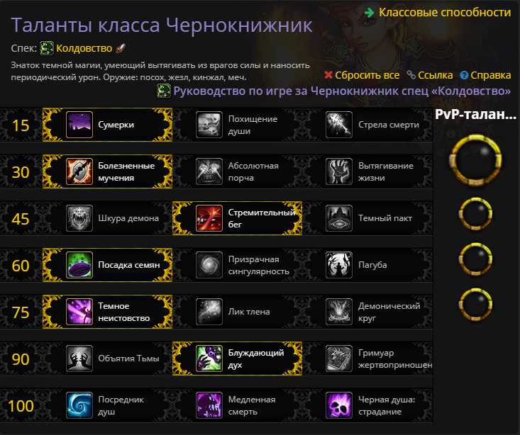 Гайд афли лок пве 7.1.5 — чернокнижник колдовство - вселенная world of warcraft
