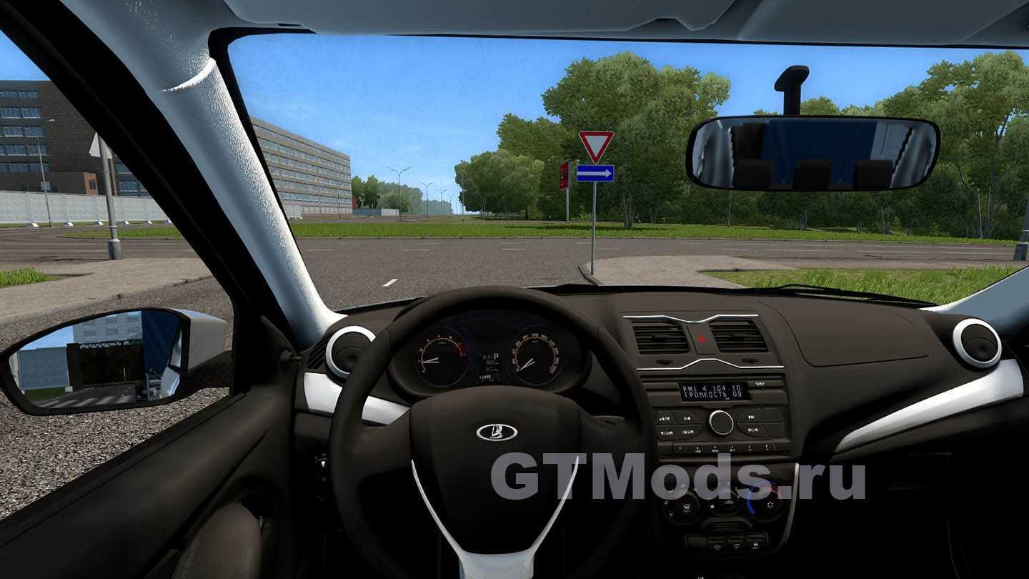 Lada Granta 2012 для City Car Driving 1592  Моды для City Car Driving