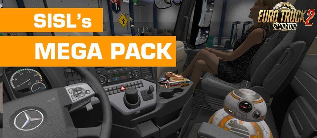 Sisl’s mega pack 21.06.17 ~ euro truck simulator 2 mods