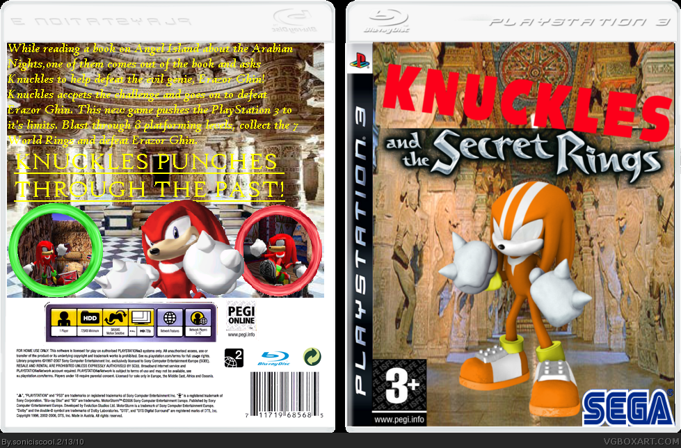 Sonic and the secret rings