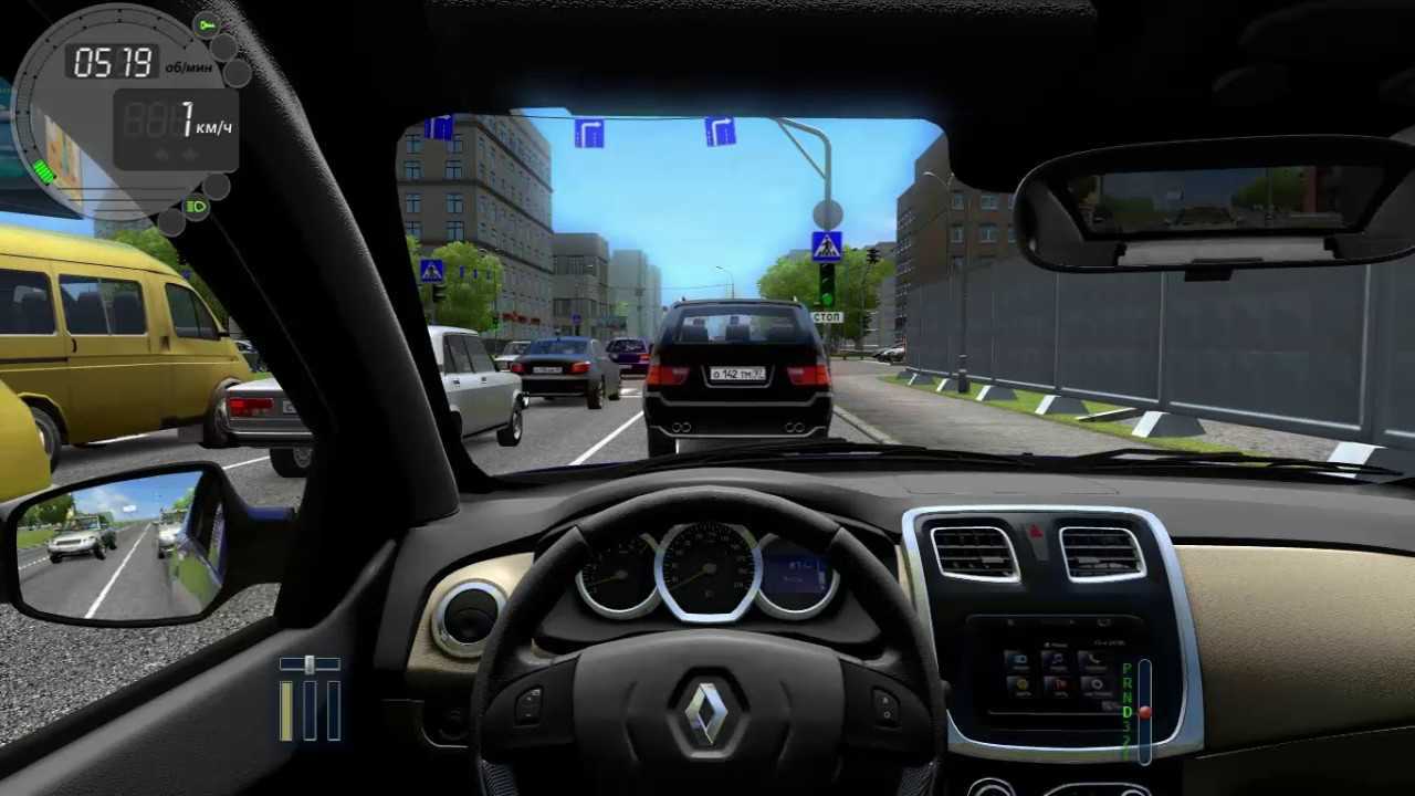 Renault duster для city car driving