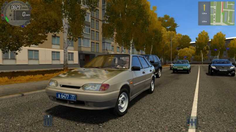 Lada vesta 5-door 1.6i 2017 (sound) для city car driving (v1.5.9)