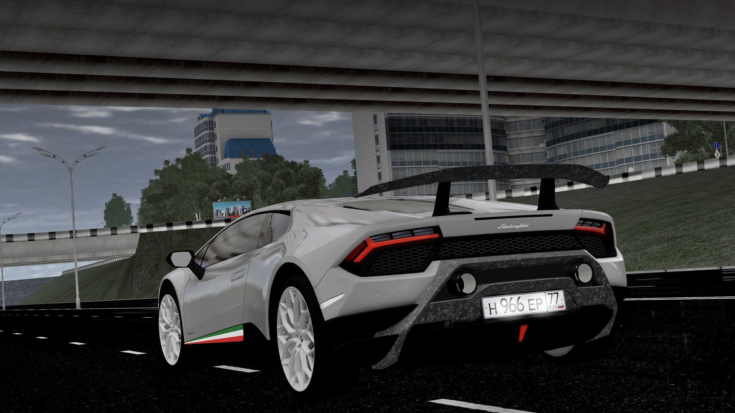 2017 Lamborghini Huracan Performante для City Car Driving v159  Моды для City Car Driving