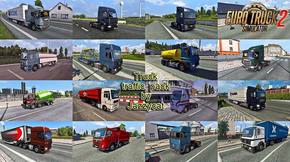 Мод DB Realistic AI Traffic Intensity версия 756 для Euro Truck Simulator 2 v135x  Другие моды для Euro Truck Simulator 2, Моды для ETS 2