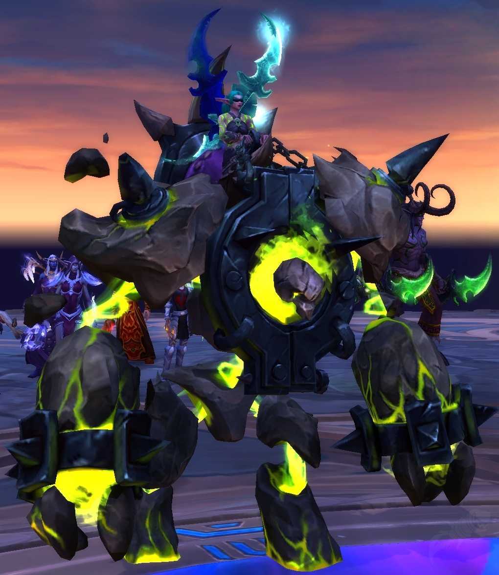 Верховая езда и полёты в world of warcraft