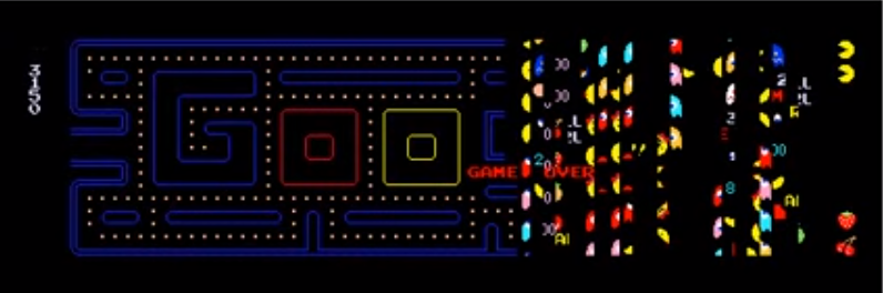 История игры pacman