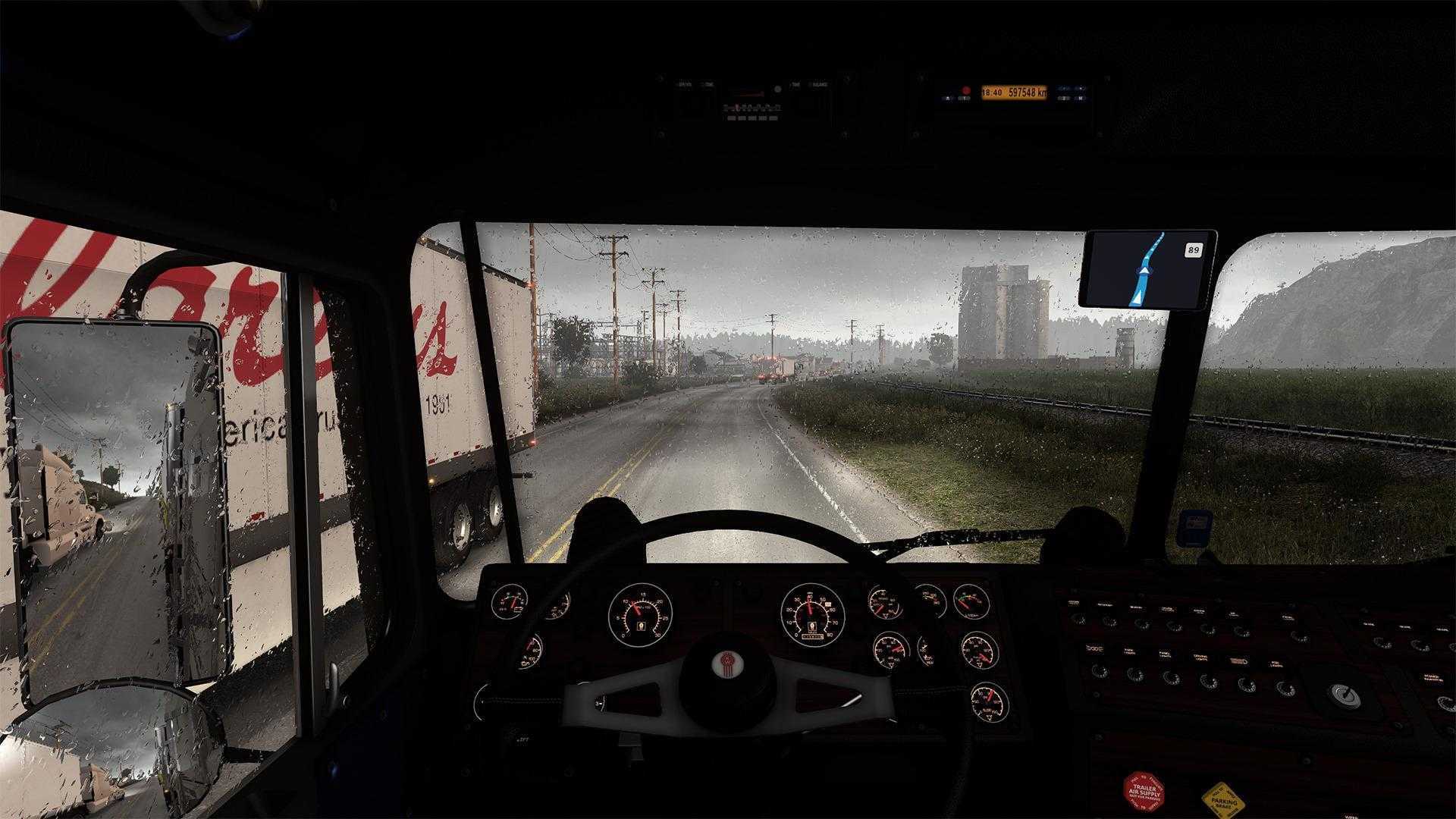 Реалистичная графика без потерь v1.7 - truckers mods