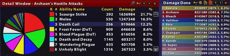 Как установить recount для wow 3.3.5 а