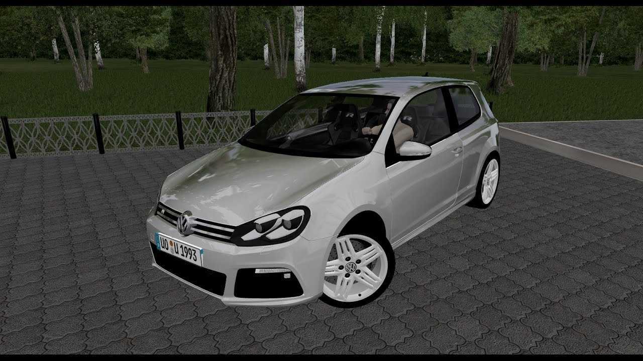 Volkswagen Golf 14 TSI 2021 для City Car Driving 159  Моды для City Car Driving