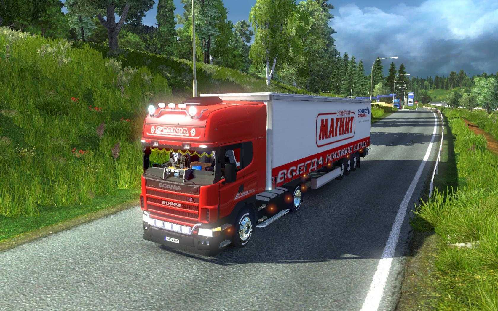 Как сделать зиму в ets 2