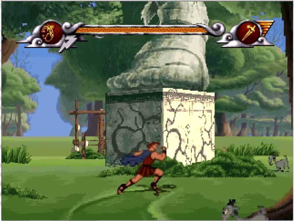 Геркулес диснея (видеоигра) -
disney's hercules (video game)