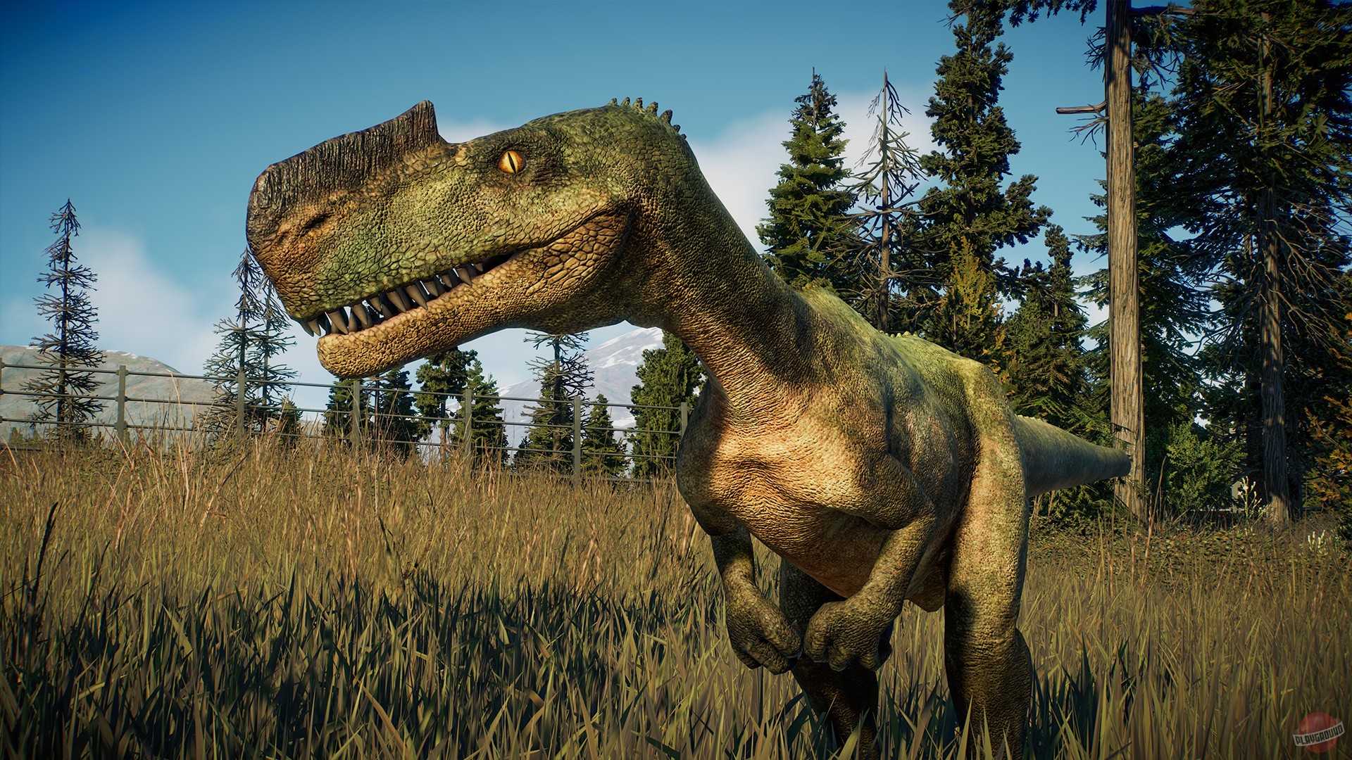 Список всех динозавров в jurassic world evolution 2