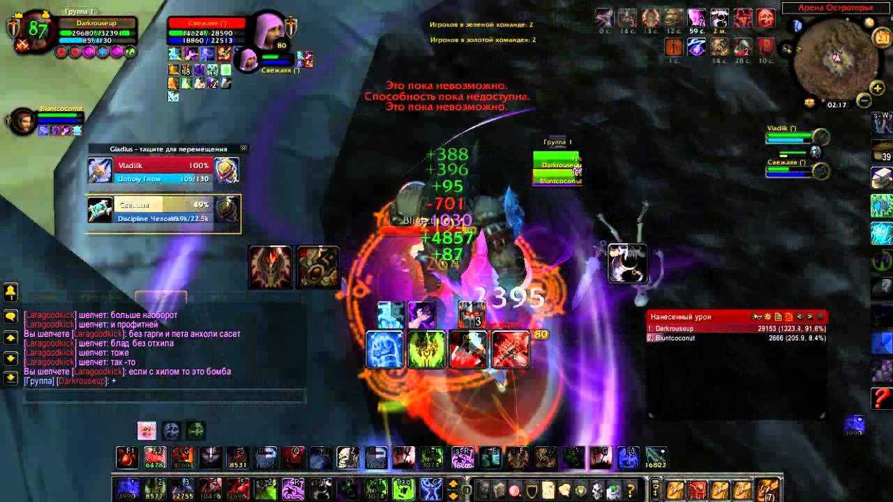 Гайд для фури вара 3.3.5 пве (pve). неистовство