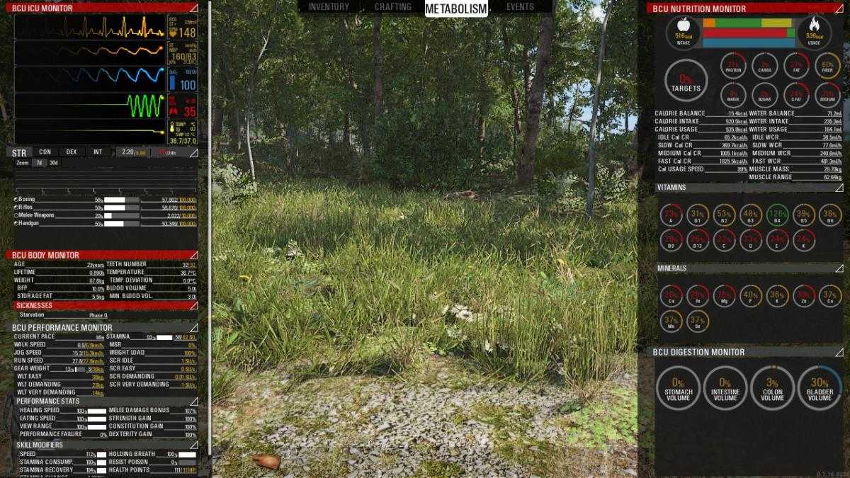 Scum как настроить персонажа