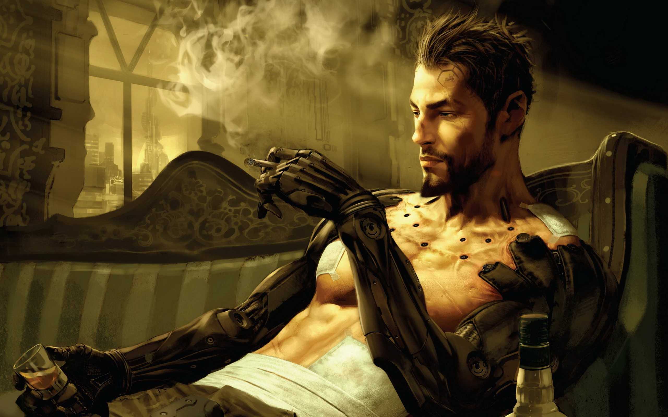 Киберпанк и апартеид — артбук «искусство deus ex universe»