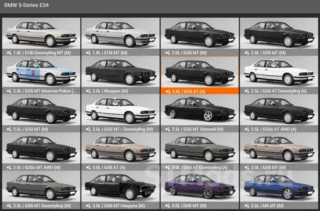 Моды для beamng drive – скачать машины для бименджи драйв бесплатно