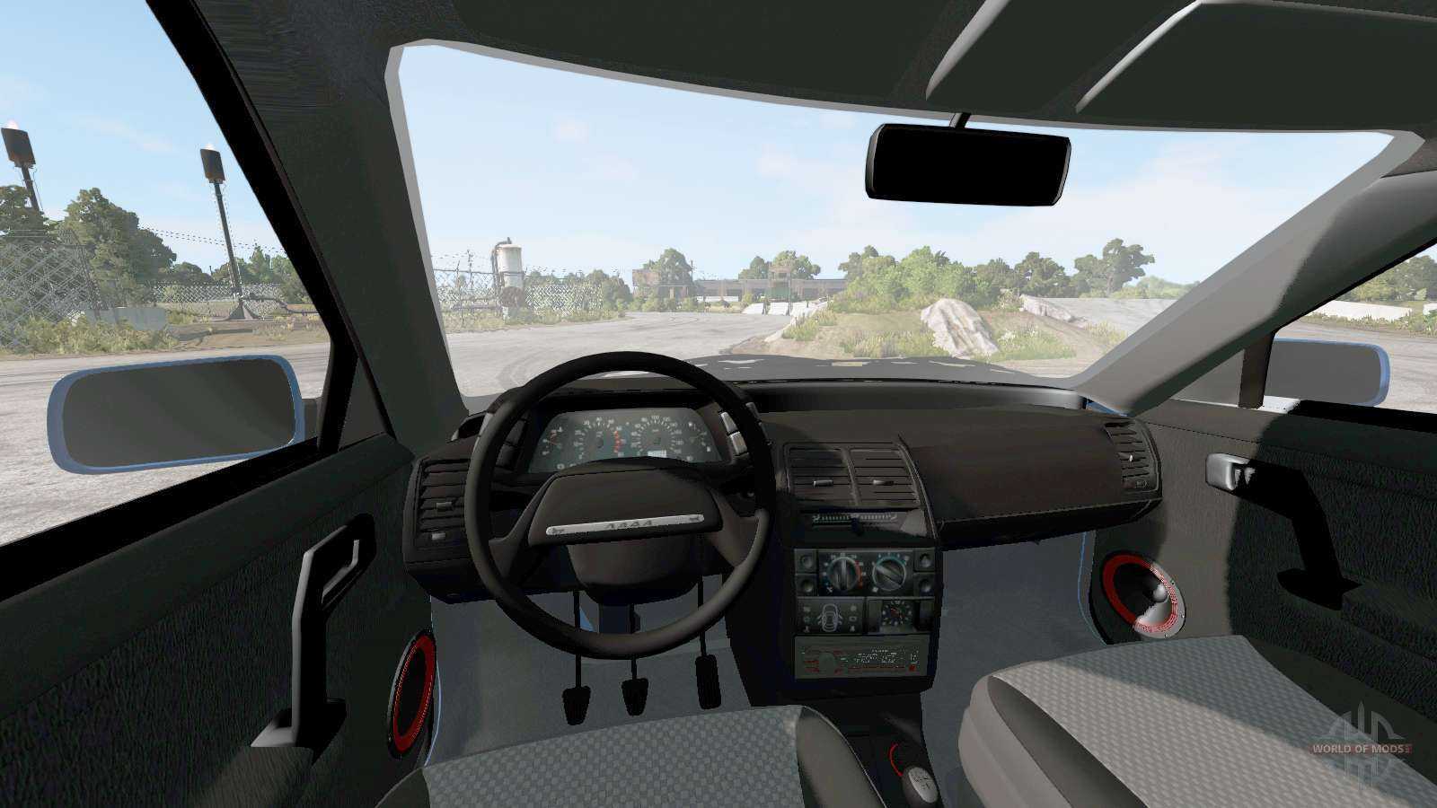 Мод автомобиль лада самара 21099 v2.0 для beamng.drive   beamng машины - izeak.com