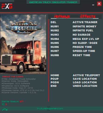 Как открыть все в american truck simulator?