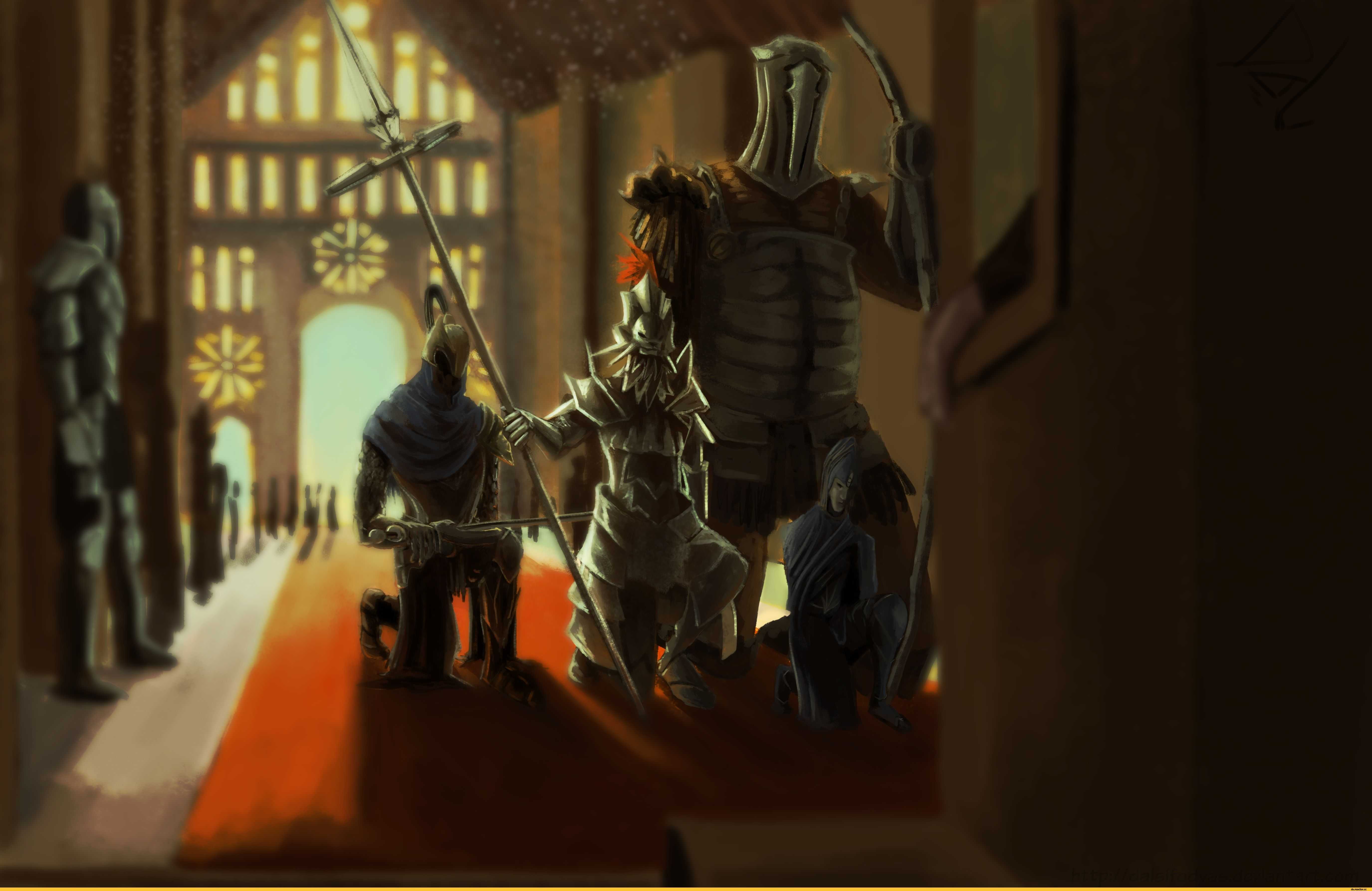 Dark souls: как победить четырех королей — игровой друид