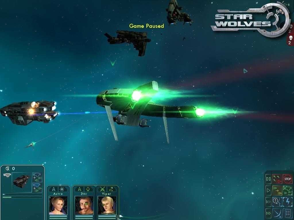 For a game similar to 'star wolves' ...