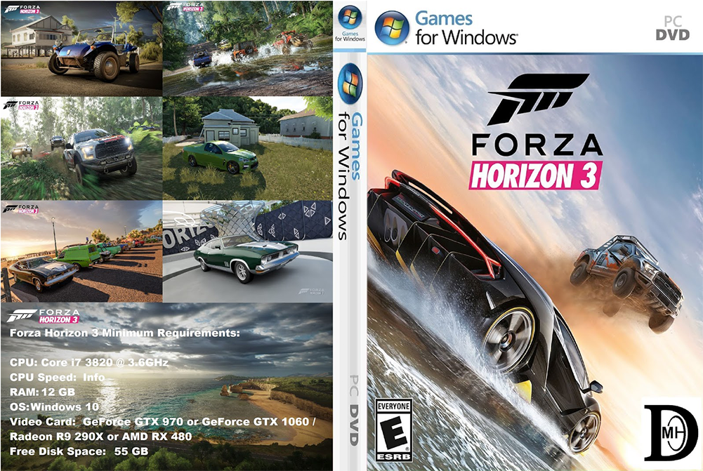 Как установить forza horizon 3