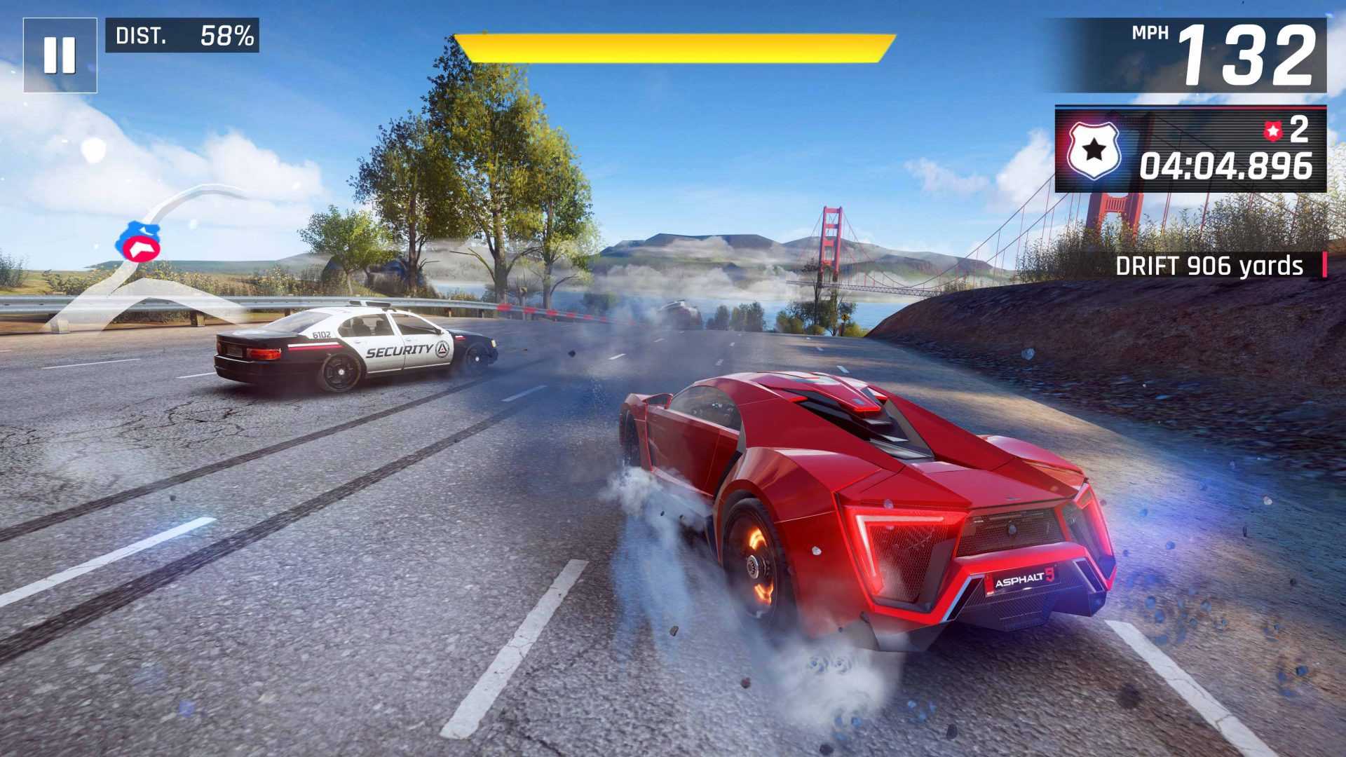 Asphalt 4: elite racing
