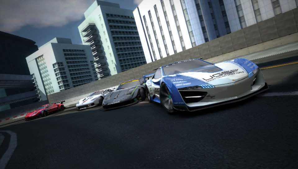 Первая демонстрация ridge racer driftopia