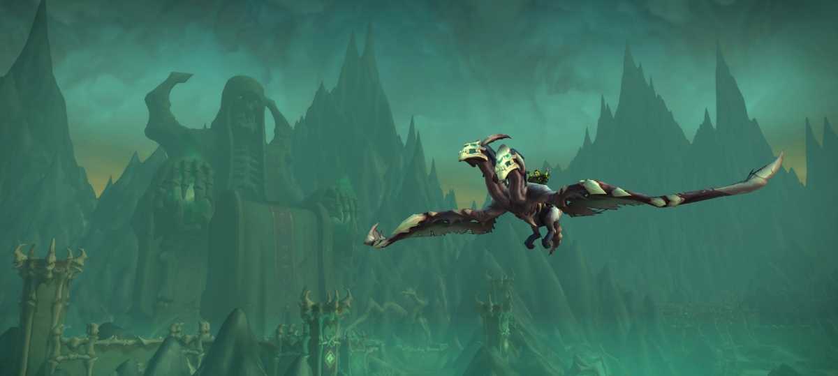 Как летать wow shadowlands?