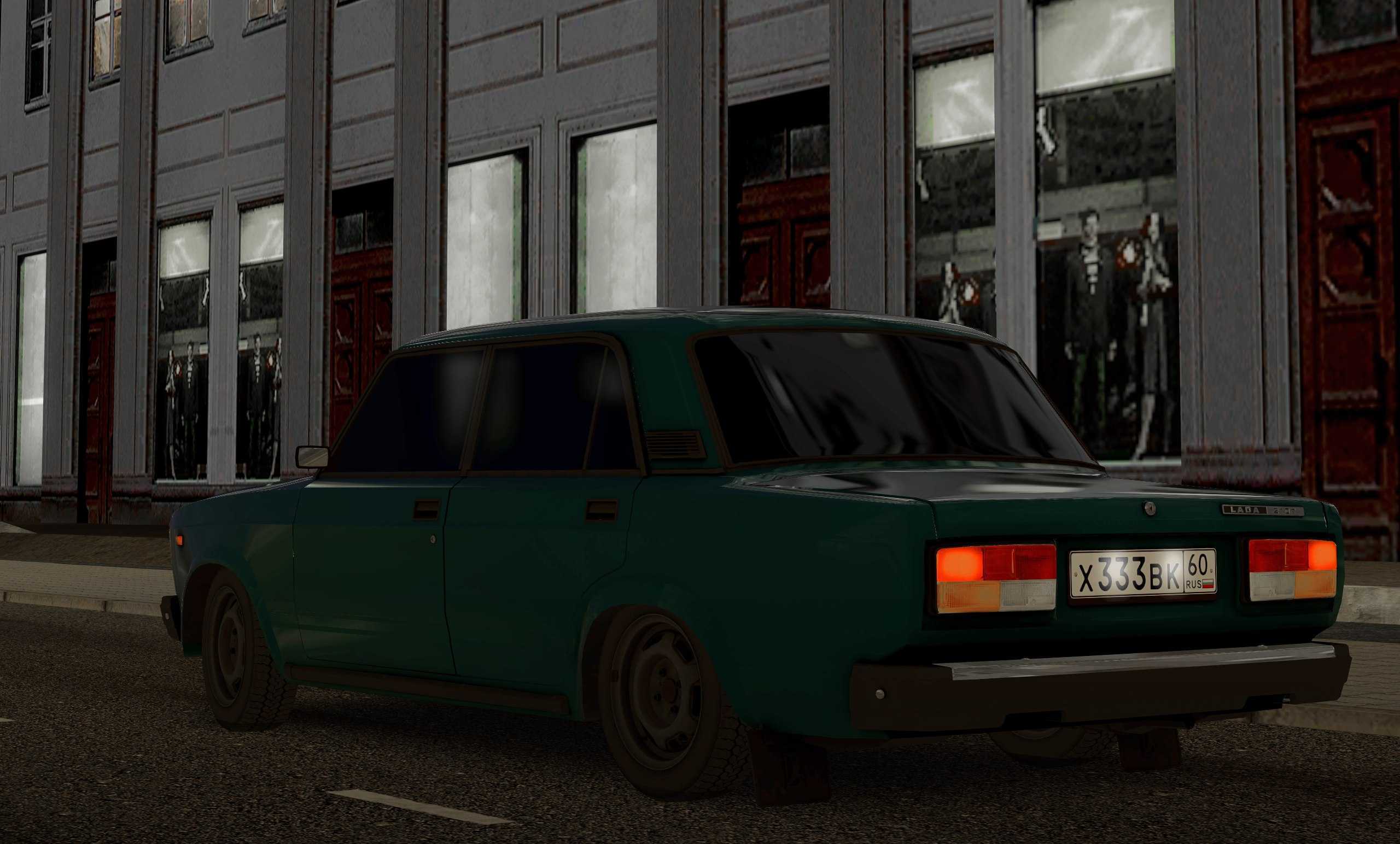 Популярные моды тюнинга ваз 2107 для игры city car driving