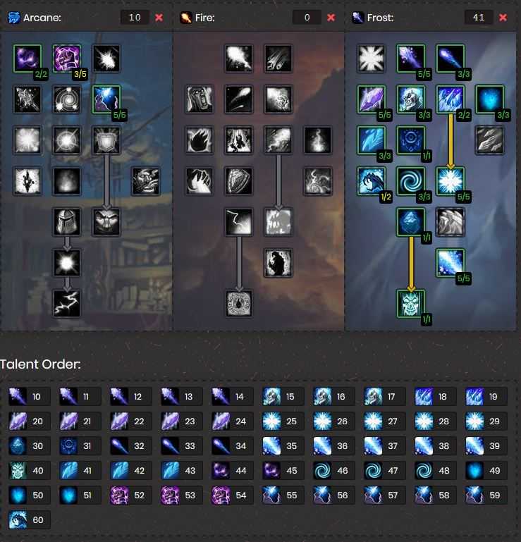 Frost mage pvp guide - wotlk classic season 7 - skill capped