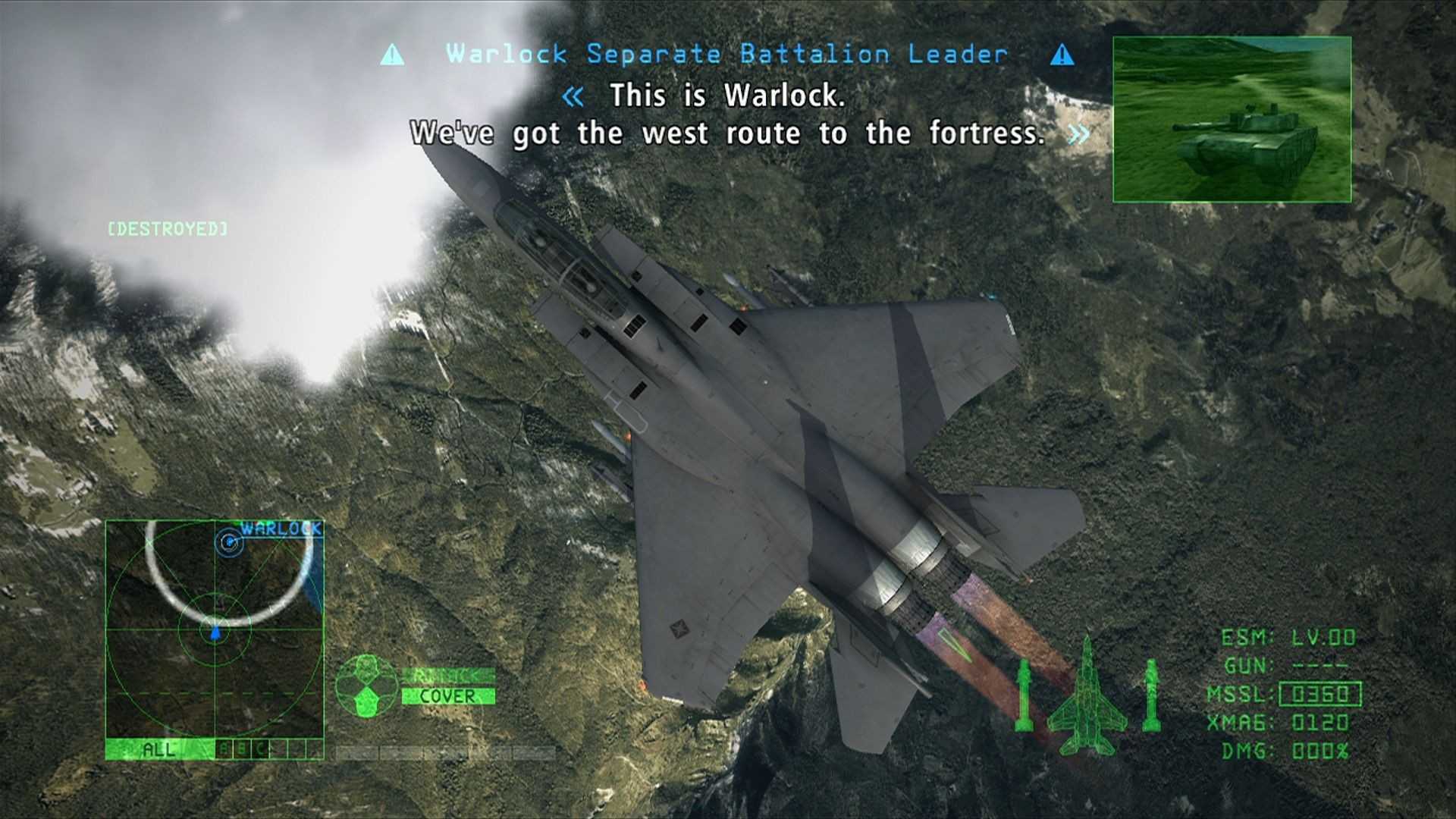 Ace combat 04: shattered skies