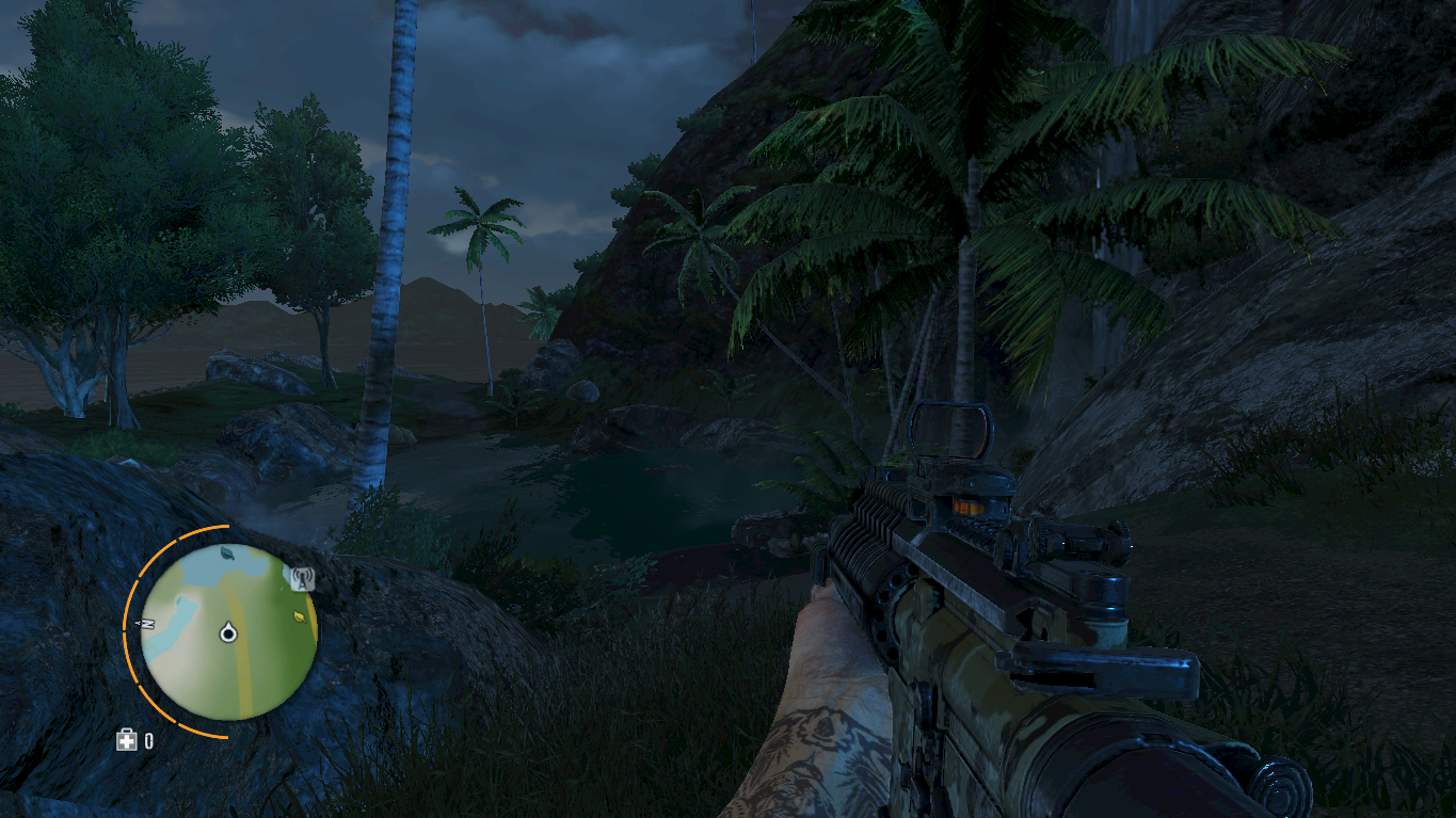 Скачу по пыльной дорожке в Far Cry 3 План на день – абсолютное ничего Есть несколько интересных растений, что я рассмотрел по дороге; кое-какие